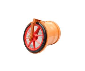 MD Technic Valvola per tubi Valvola a saracinesca con coperchio in acciaio inossidabile per tubi HT/KG DN110 / DN160 / DN200 (Ø160)