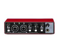 MD22 Interfaccia USB 24-bit/192 KHZ Scheda portatile professionale Alimentazione Phantom 48V for chitarra Attrezzatura Musica dal vivo