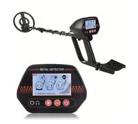 MD4070 Metal Detector sotterraneo Alta sensibilità Gioielli Tesoro Oro Rilevatore di monete impermeabile for rilevamento di metalli Uso subacqueo e in spiaggia
