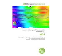 MD5: Cryptography, Cryptographic hash function, Bit, Computer file, Collision resistance, Public key certificate, Digital signature, Hexadecimal