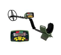 MD6350 Inseguitore regolabile for rilevatore di oro in metallo di ferro con filo sotterraneo for la ricerca di tesori per la caccia alla spiaggia/oro, alta sensibilità(No Earphone Backpack)