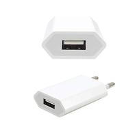 MD813ZM/A Carica Batteria compatibile con Apple A1400 Spina EU Caricabatterie Adattatore USB 1A 5W da Muro Bianco in confezione sigillata per IPhone 4 5 5s 5c 6 6s 7 Plus 8 Plus X USB Power Adapter