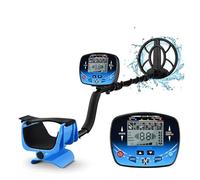 MD910 Metal Detector sotterraneo, cercatore di ricerca di profondità, rilevatore d'oro, localizzatore di tesori, bobina impermeabile da 10" Uso subacqueo e in spiaggia(MD910B)