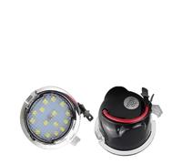 MDADEQ LED Luci targa Per Lincoln LS MKX Navigator MKT MKS MKZ Mercury 3F1Z13B375AA 3F1Z13B375AB Luce LED Laterale2x Luci Specchietto Retrovisore Auto