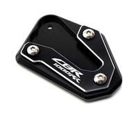 MDATT Alluminio CNC per Honda CBR1000RR CBR 1000RR SP1 CBR 1000 RR 2008-2016 2017-2021 Cavalletto Pad Piede Lato del Basamento Piastra di Supporto (Color : 08-16 Black)