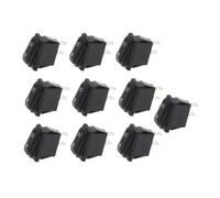 MDBJTCYZN 10pcs 2D2P-BLACK No Light KCD3 34x17.5mm Rocker Switch ON-off 2Pin 2Position,15A 250VAC/20A 125VAC
