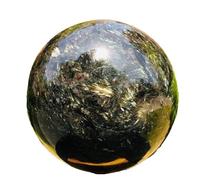 MDBJTCYZN 1pc 400-450g Astrophyllite Quartz Crystal Stone The Ball Sphere
