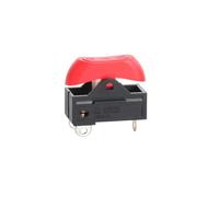 MDBJTCYZN 2PCS AC 250V 6A / AC125V 10A 3 Positions 3 Pins Terminal DPDT Rocker Switch KCD15-103 RK2-33 Red