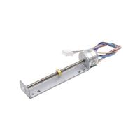 MDBJTCYZN Avviatore elettronico passo-passo a vite lineare da 58 mm, corsa 15 mm, con dado, avviatore elettronico passo-passo a 2 fasi e 4 fili