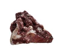 MDBJTCYZN Crystal Mark Red Raw Stone Collection Teaching Cluster Home Ornaments,80~160g