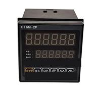 MDBJTCYZN CT6M-1P2 1P4 1P4T 1P2T 2P2 2P4 2P4T I4 I2 Programmable Counter Timer Digital Electronic Count Relay(CT6M-1P4)
