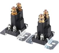 MDBJTCYZN Dual Battery Start Relay 4 Pin Large Current 500A 12V DC Car Power Switch,Starting Relay,Auto Start Contactor