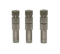 MDBJTCYZN Garden Plumbing 50 Pcs 8mm Anti-drip with Filter Slip Lock Quick-Connect Low Pressure Copper 0.2-0.6mm Fog Nozzles Gareden Irrigation Sprinklers (Color : 0.3mm)