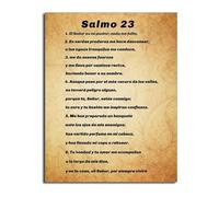 MDBJTCYZN Inspirational Scripture Art Psalm 23 Print The Lord is My Shepherd Canvas Wall Decor for House Gift Idea Encouragement