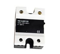 MDBJTCYZN RS1A48D100 100A 220V SSR Solid State Relay,5V 12V 24V 32V Input Triac Output 42-530V AC,Voltage Control Relay Switch Module