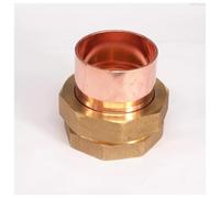 MDBJTCYZN Tubo saldato for condizionatore d'Aria, Frigorifero, impianto di refrigerazione, Raccordo terminale in Rame da 2" Femmina in Ottone con ID 54 mm