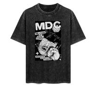 Mdc Millions of Dead Cops Hardcore Punk Rock Gig Poster T-Shirt Unisex Black Tee L
