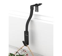 MDCASA Gancio per porta di alta qualità, utilizzabile su entrambi i lati, con nastro flessibile, gancio regolabile e robusto per appenderlo