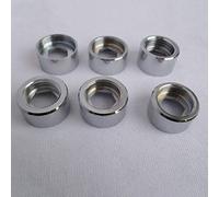 MDD 1pcs Brass Brass Crome Adapter Adattatore Modifica della Filettatura F24, per Il Collegamento del Sistema Ai Rubinetti Indoor (Size : F22 to F24)