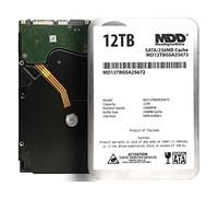 MDD Hard disk interno desktop da 12 TB 7200 RPM SATA 6 Gb/s 256 MB di cache 3,5" - 3 anni di garanzia