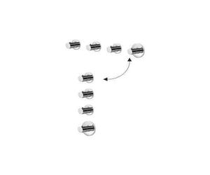 MDE019CR SET ESTERNO Termostatico incasso doccia/vasca MODULAR PAFFONI