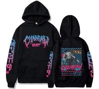 MDEM Anime Chainsaw Man Felpe Stampate da Uomo Oversize Harajuku Streetwear Felpe Larghe Unisex Casual Y2K Pullover Abbigliamento-style7||4XL