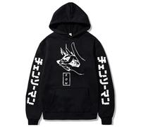 MDEM Anime Chainsaw Man Pochita Denji Gothic Felpe con Cappuccio Stile Coreano Grafica Streetwear Hayakawa AKI Fox Devil Kon Manga Y2k Felpe-style8||M