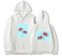 MDEM Japan Anime Lycoris Recoil Felpe con Cappuccio Felpe con Cappuccio Donna Lyco Reco Kawaii Cartoon Casual Oversize Manica Lunga Felpa Calda Invernale-style1||M