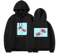 MDEM Japan Anime Lycoris Recoil Felpe con Cappuccio Felpe con Cappuccio Donna Lyco Reco Kawaii Cartoon Casual Oversize Manica Lunga Felpa Calda Invernale-style6||M