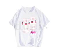 MDEM Maglietta Anime Giapponese Nana Osaki Kawaii Ren Honjo Manga T-Shirt Hip Hop Girl Stampa Top Tees Harajuku Tshirts Moda Estate T-Shirt-style6||XL