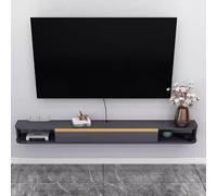 Mdern - Supporto per TV a parete - Centro di intrattenimento minimalista flating fr multi-dispositivo Strage, elegante mensola TV per Living Rm, Bedrm e ffice Spaces
