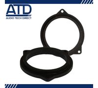 MDF Anteriore Posteriore 100mm 9.9cm Adattatori Anelli per BMW 1 3 Serie E87 E88