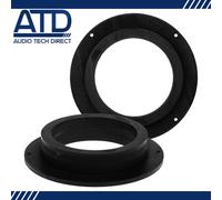 MDF Anteriore Posteriore 165mm 16.5cm Adattatori Anelli per Audi A4 B8 B9 A5 A6