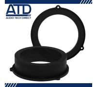 MDF Anteriore Posteriore 165mm 16.5cm Adattatori Anelli per Audi A4 B8 B9 A5 B8