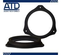 MDF Anteriore Posteriore 165mm 16.5cm Adattatori Anelli per Kia Rio 2011 2017