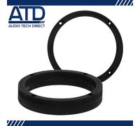 MDF Anteriore Posteriore 165mm 16.5cm Adattatori Fedi per Volkswagen Camion T6.1