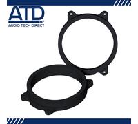 MDF Auto Anteriore Posteriore 165mm 16.5cm Adattatori Anelli per Volvo S90 V90