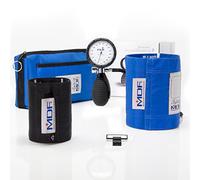 MDF® Bravata® Palm Sfigmomanometro ad aneroide della Monitor per la rilevazione della pressione arteriosa (adulti e Bambini) - Garanzia a vita & Programma componenti-gratuite-a-vita - Azzurro (MDF848XPD-14)