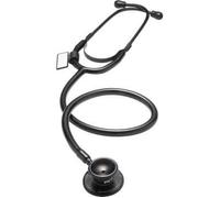 MDF Dual Head Stetoscopio leggero a due testine della - Tutto Nero (MDF747-BO)