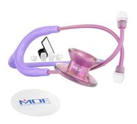 MDF Instruments MD One Epoch Stetoscopio in Titanio, Viola Pastello