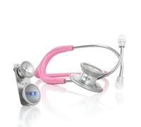 MDF Instruments, MD One Epoch Titanio Stetoscopio - Garanzia a vita & Programma-componenti-gratuite-a-vita (MDF777DT-01) (Rosa)