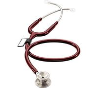 MDF Instruments, MD One Stetoscopio pediatrico in acciaio inox premium della a due testine - Bordeaux (MDF777C-17)