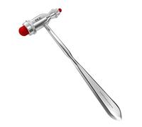 MDF Instruments, Trömner neurologico Reflex Martello con manico in punta appuntita per le risposte cutanee e superficiali - Rosso (MDF555-02)
