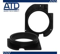 MDF Portiera Anteriore 165mm 16.5cm Adattatori Anelli Flange per Skoda Octavia