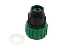 MDFCWJATHI Leak-Proof Pipe Hose Fittings Garden Water Hose Connector 1/2" Female Thread to 8/11mm Hose Gardening Tools and Equipment 100 Pcs (Color : Green, Diameter : 1/2'') MDFCWJATHI