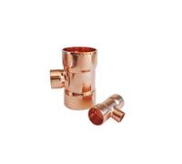 MDFCWJATHI Pipe Fittings 54mm 67mm to 15 16 22 28 42mm Inner Diameter Tee, Tee 99.9% Copper End Feed Welded Pipe, Used for Air Conditioning (Color : 54mmx42mmx54mm) MDFCWJATHI