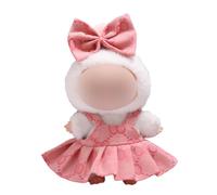 MDFULXG per labu bu Vetement,1 Pieza Ropa a Juego para El Juguete de Peluche La de 17 cm, Muñeca de Peluche No incluida, Pink
