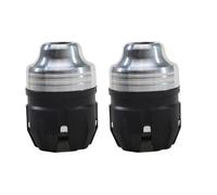 MDGHJD Cursori per telaio moto anteriore posteriore forcella ruota crash protector anti-allargamento telaio Slider Protector Moto Crash Protect Motocross