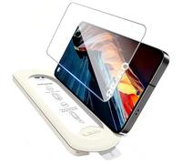 MDHANDD Pellicola protettiva in vetro temperato per iPhone 16, installazione Full Screen auto, durezza 9H, antiurto, antigraffio, anti-impronte, trasparente, kit di installazione incluso