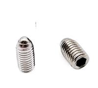 Mdingbao-Bulloni esagonali M3 M4 M5 M6 M8 M10 M12 A2-70 304 in Acciaio Inox Esagono Incassato Allen Spring Ball Stantuffo Grub Point Vite di Arresto, 2/5/10/20 pz, Forte Resistenza all'Usura (Size :